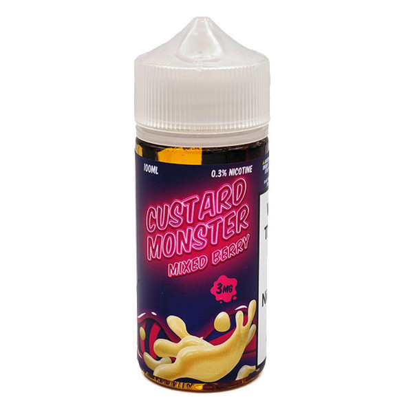 Custard Monster - Mixed Berry 100ml - 6mg - Bottle