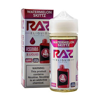Watermelon Skittz - 6mg - Pod Juice x Raz - 100mL