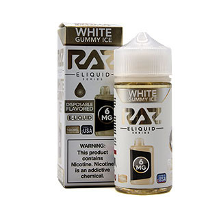 White Gummy Ice - 6mg - Pod Juice x Raz - 100mL