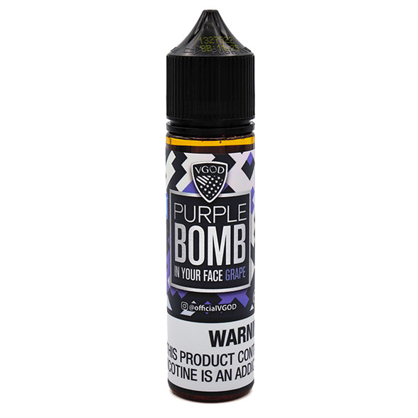 ICED Purple Bomb - VGOD E-Liquid - 60ml - 6mg - Bottle