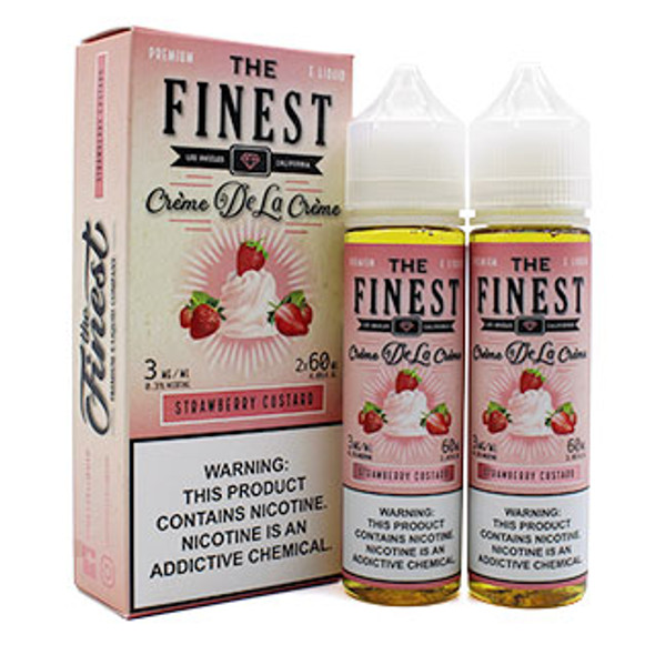 Strawberry Custard - 3mg - The Finest E-Liquid - 120mL