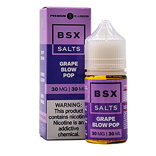 Grape Blow Pop - 30mg - BSX  Vapor Salt - 30mL