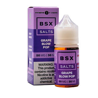 Grape Blow Pop - 50mg - BSX  Vapor Salt - 30mL