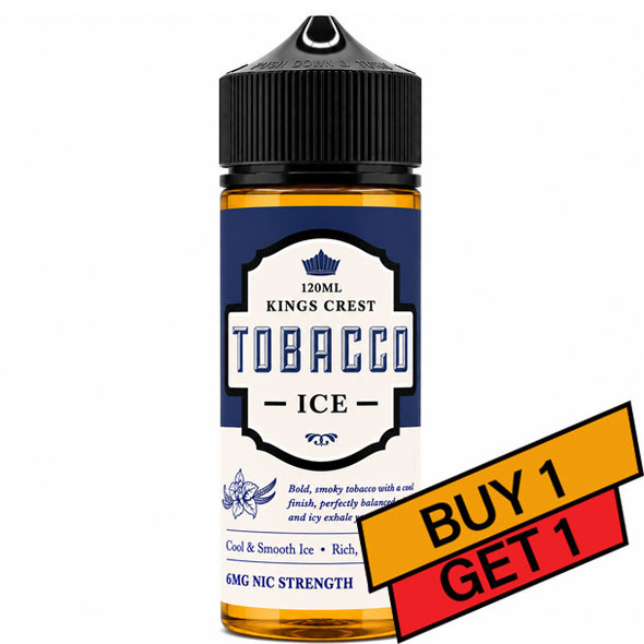 Tobacco Ice - 6mg - King's Crest - 120mL Buy 1 Get 1