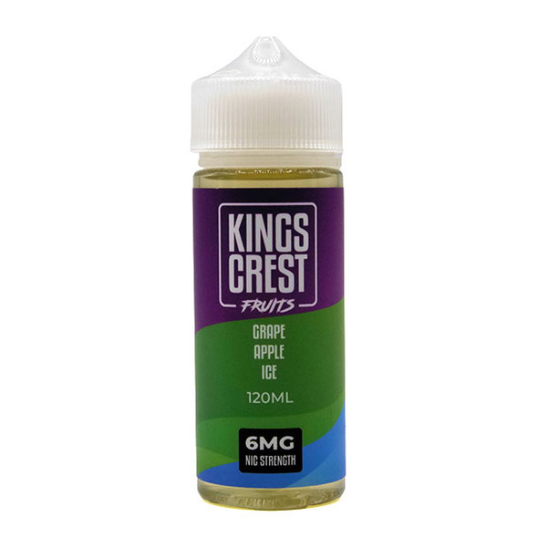 Grape Apple Ice - 6mg - Kings Crest Fruits - 120mL