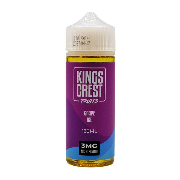 Grape Ice - 3mg - Kings Crest Fruits - 120mL