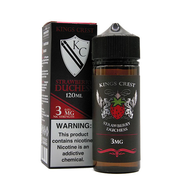 Strawberry Duchess Reserve- 3mg - Kings Crest - 120mL
