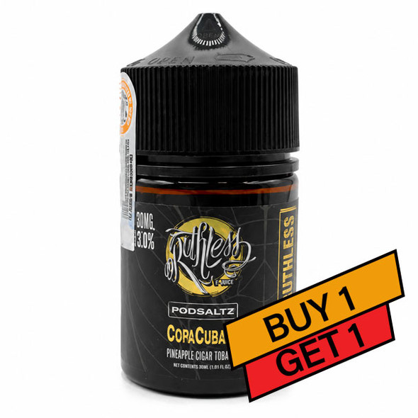 Copa Cubana - 35mg - Ruthless Pod Saltz - 60mL Buy 1 Get 1
