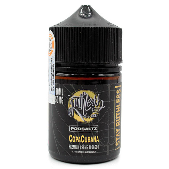 Copa Cubana - 50mg - Ruthless Pod Saltz - 60mL Buy 1 Get 1