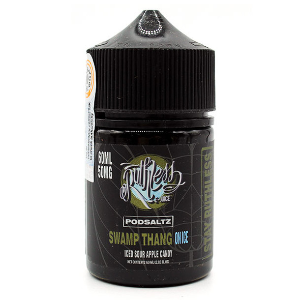 ICED Swamp Thang - 50mg - Ruthless Pod Saltz - 60mL