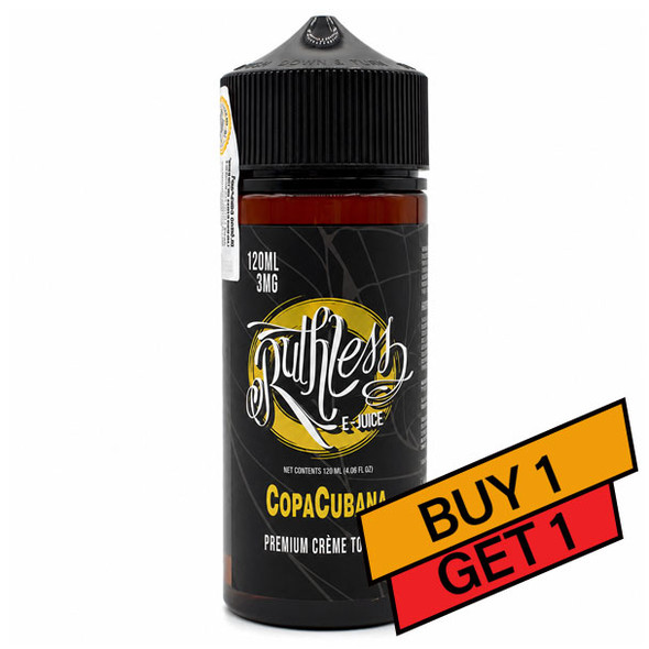 Copa Cubana - 3mg - Ruthless - 120mL Buy 1 Get 1