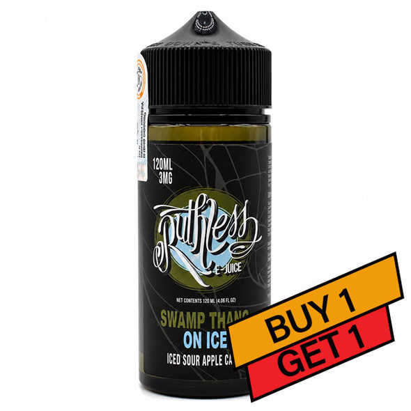 ICED Swamp Thang - 6mg - Ruthless - 120mL Buy 1 Get 1