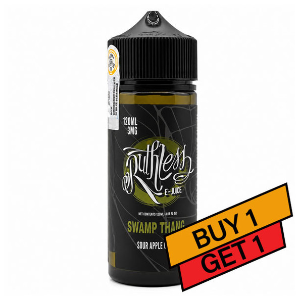 Swamp Thang - 3mg - Ruthless - 120mL Buy 1 Get 1