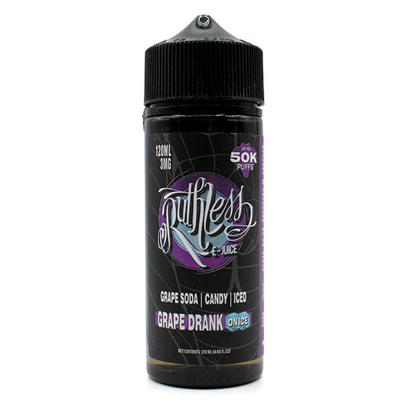 ICED Grape Drank - 3mg - Ruthless - 120mL