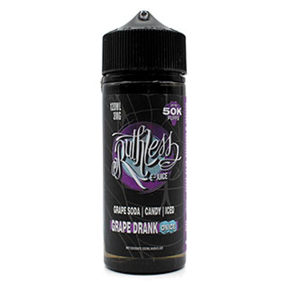 ICED Grape Drank - 3mg - Ruthless - 120mL