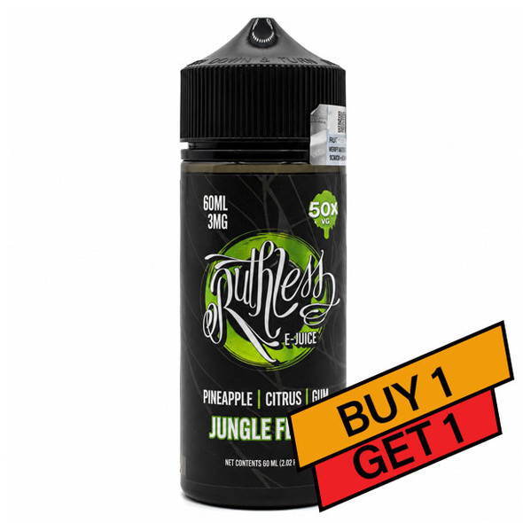 Jungle Fever - 6mg - Ruthless - 120mL Buy 1 Get 1