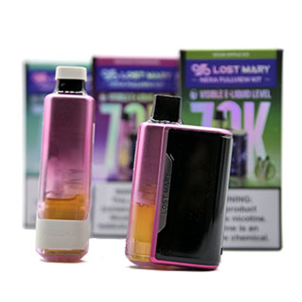 Lost Mary Nera Fullview 70K Disposable Kit