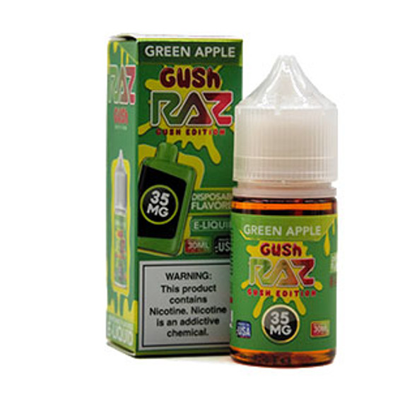 Green Apple Gush - 35mg - Pod Juice X RAZ - 30mL