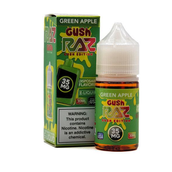 Green Apple Gush - 35mg - Pod Juice X RAZ - 30mL