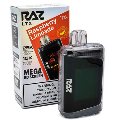 RAZ LTX 25K ( 25000 Puffs ) Disposable - Raspberry Limeade