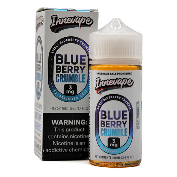 Blue Berry Crumble - 3mg- Innevape E-Liquids - 100mL