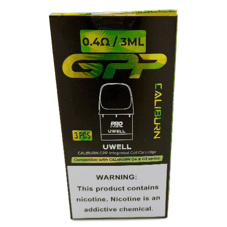 Caliburn GPP (3ML) Replacement Pods - UWELL