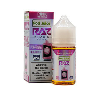 Bangin' Sour Berries - 35mg - Pod Juice x Raz LTX - 30mL