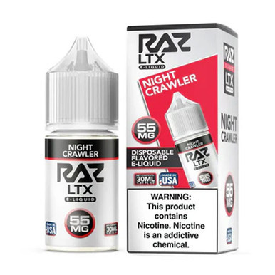 Night Crawler - 55mg - Pod Juice x Raz LTX - 30mL