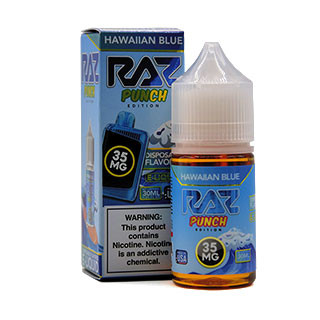 Hawaiian Blue Punch - 35mg - Pod Juice x Raz LTX - 30mL