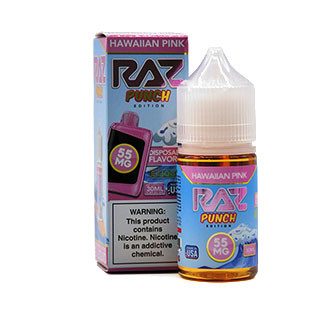 Hawaiian Pink Punch - 55mg - Pod Juice x Raz LTX - 30mL