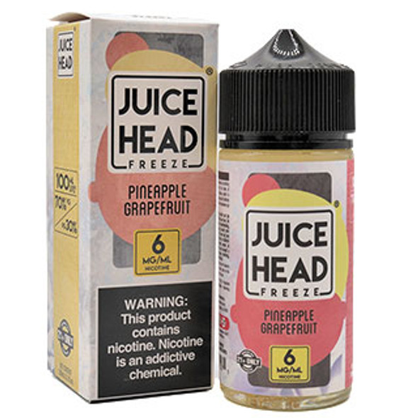 FREEZE Pineapple Grapefruit - 6mg - Juice Head - 100mL  Thumbnail Sized
