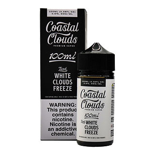 Iced White Clouds Freeze - Coastal Clouds Co. - 100mL -  6mg