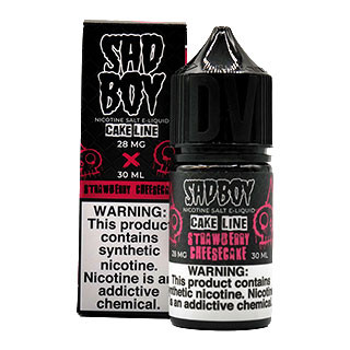 Strawberry Cheesecake - 28mg - Sadboy Salts - 30mL