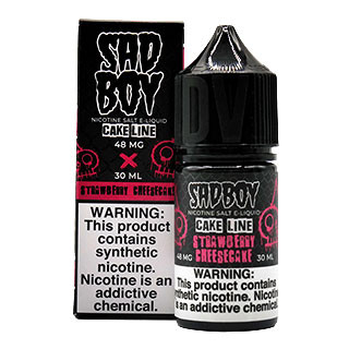 Strawberry Cheesecake - 48mg - Sadboy Salts - 30mL