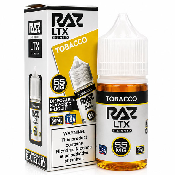 Tobacco - 55mg - Pod Juice x Raz LTX - 30mL