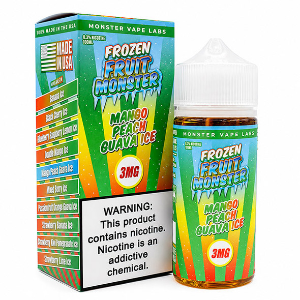 ICE Mango Peach Guava - Frozen Fruit Monster - 100mL - 3mg