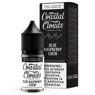 Blue Raspberry Chew - 50mg - Coastal Clouds Co. - 30mL