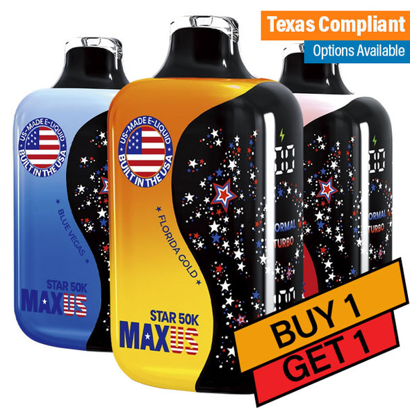 MAXUS Star 50K Disposable - Buy 1 Get 1