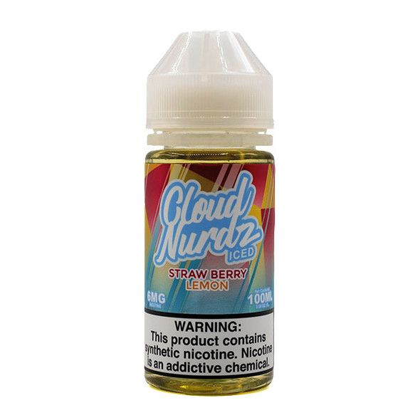 Iced Strawberry Lemon  - 6mg - Cloud Nurdz - 100mL