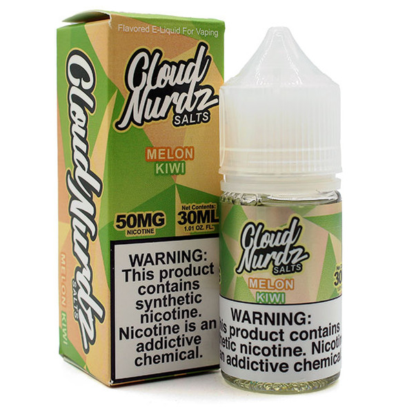 Melon Kiwi - 50mg - Cloud Nurdz Salts - 30mL