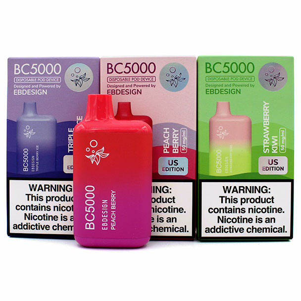 EB BC5000 Recharge (5000 Puff) ( 5%) Disposable Multiple Flavors