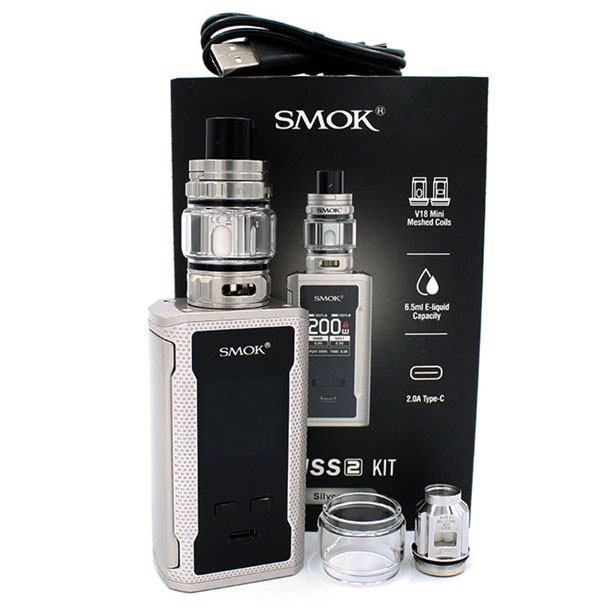 SMOK R-Kiss 2 ( 200W ) Kit Package and Contents