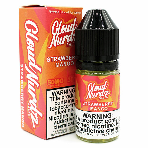 Strawberry Mango - 50mg - Cloud Nurdz Salts - 30mL