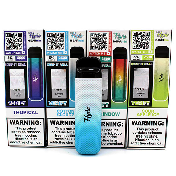 Hyde N-Bar Mini ( 2500 Puff ) ( 5% ) Disposable Multiple Flavors