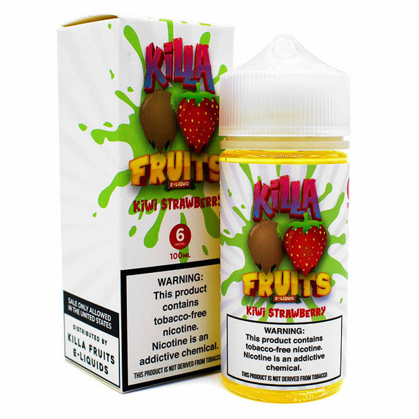 Kiwi Strawberry - 3mg - Killa Fruits - 100mL