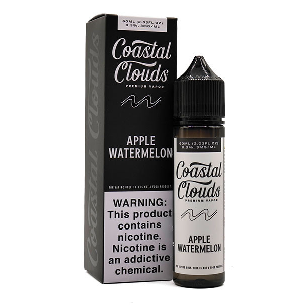 Coastal Clouds Apple Watermelon - Coastal Clouds Co. - 60mL - 3mg