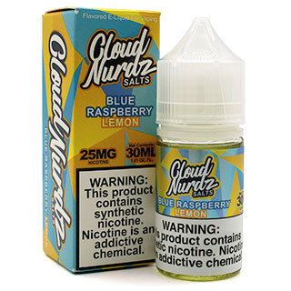 Cloud Nurdz Blue Raspberry Lemon - 25mg - Cloud Nurdz Salts - 30mL