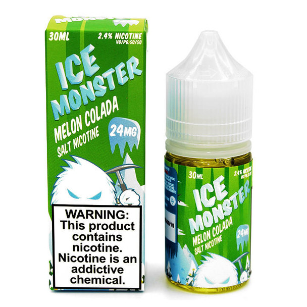 Jam Monster ICE Melon Colada - Ice Monster Salts - 30mL - 24mg