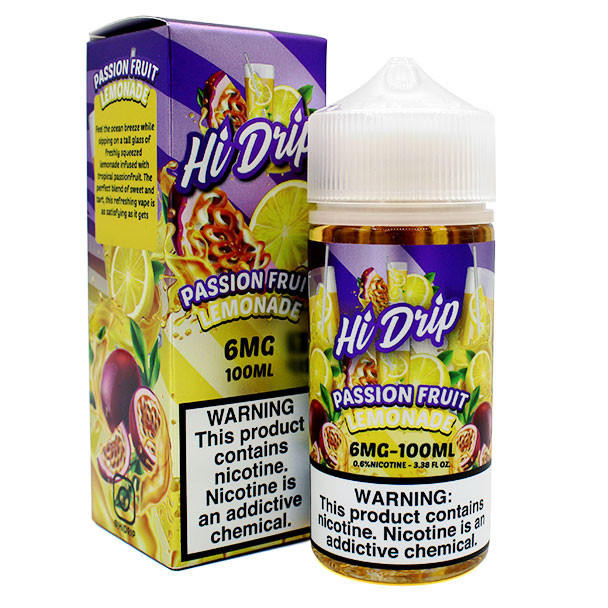 Passionfruit Lemonade - 6mg - Hi-Drip - 100mL