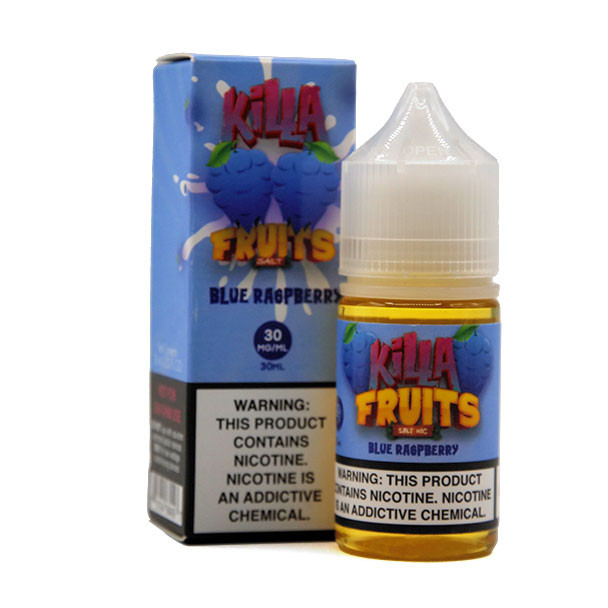 Blue Raspberry  - 30mg - Killa Fruits Salt - 30mL